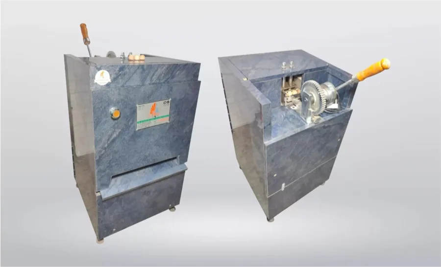 Slide Type Double Supari (Betel Nut) Cutting Machine