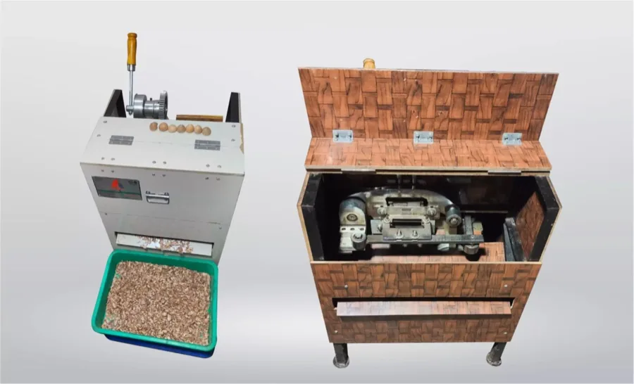 Tripal Type Double Supari Cutting Machine